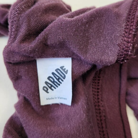 Parade Soft Stretchy Jersey Knit Scoop Neck Bralette XS - Picture 5 of 9